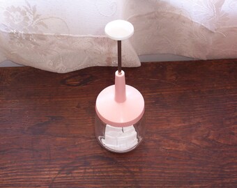 Vintage Federal Housewares pink food chopper nut chopper