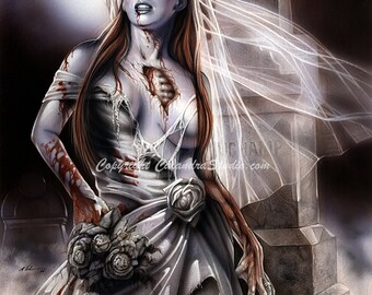 The Bride Signed 11x14 Print