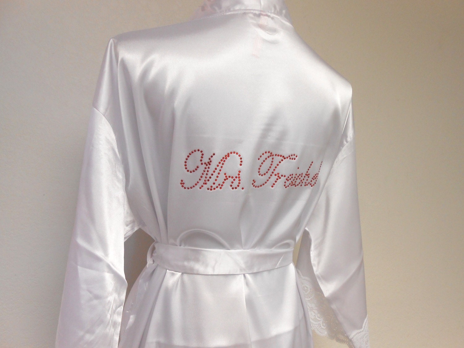 bride customized robe