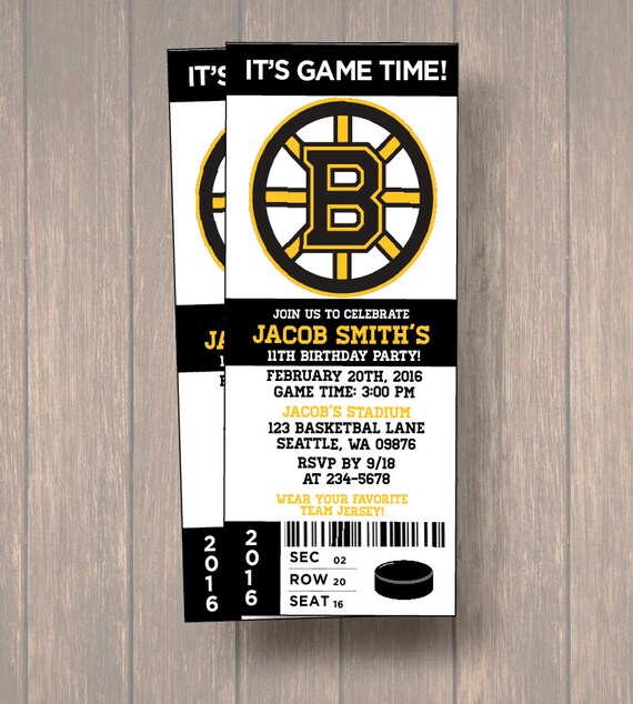 boston bruins hockey tickets