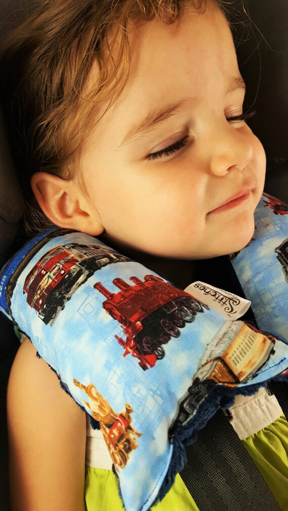 Kids Travel Pillow Train Toddler Pillows Car Seat Pillow