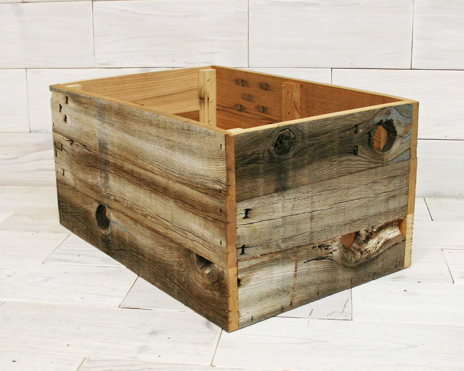 barnwood toy box