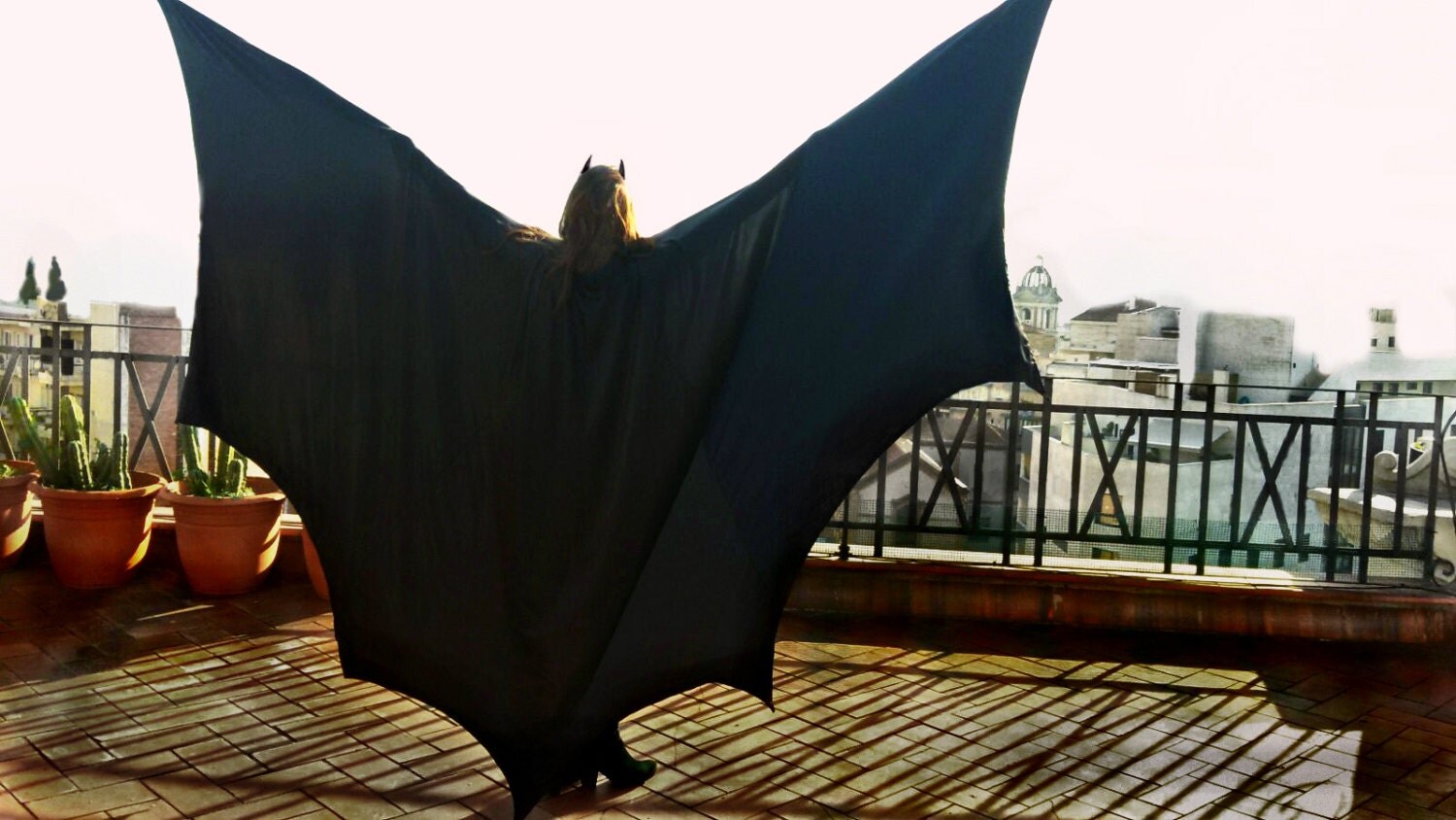 Batman cape with wings coat batman costume