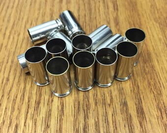 9MM Silver Casings (50) Cleaned & Polished