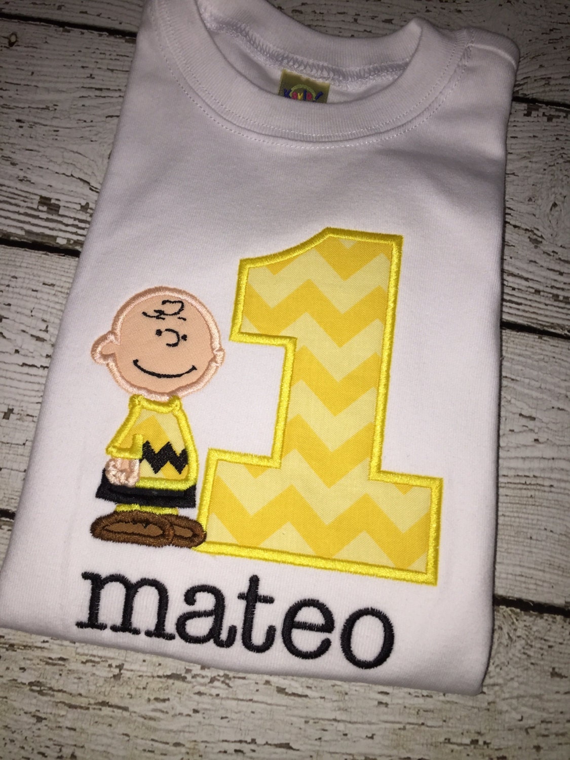 charlie brown birthday shirt