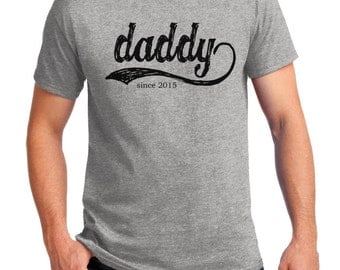 Daddy T-Shirt Father's Day T-Shirt Daddy Since