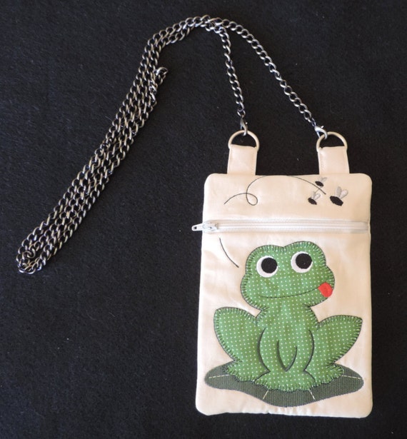 Frog Hipster Purse
