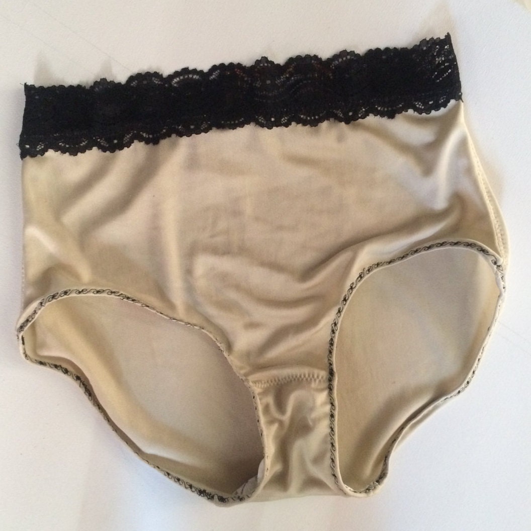 Silk High-Waisted Briefs Choice of over a Dozen Solid Colors