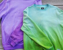 Unique tye dye sweatshirt related items | Etsy