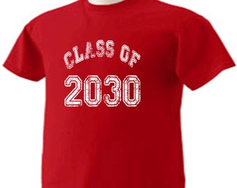 Class Of 2030 T-Shirt Graduation Gift