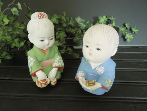 tiny japanese figurines