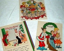 Unique 1940s christmas card related items | Etsy