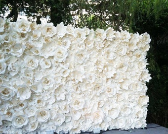 Sale&Discount paper flower backdrop