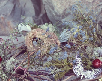 custom centerpiece wreath, dried flower centerpiece, woodland wedding centerpiece, sunflower centerpiece, rustic wreath, dried flower wreath