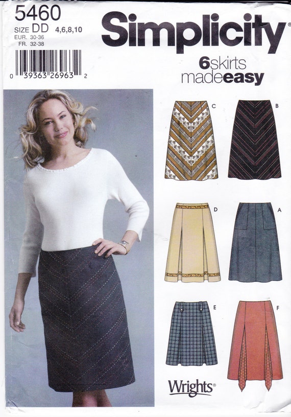 Items similar to Skirt Sewing Pattern A-Line Skirt Flared Skirt ...