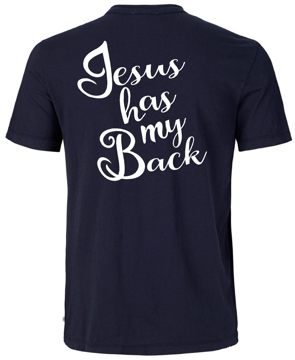 jesus has my back t shirt