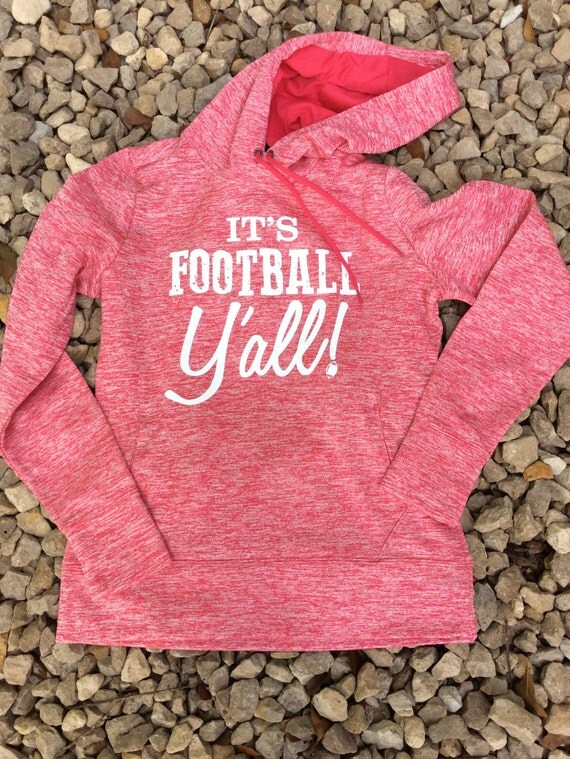 Its Football Y'all Heather Fleece Hooded Pullover