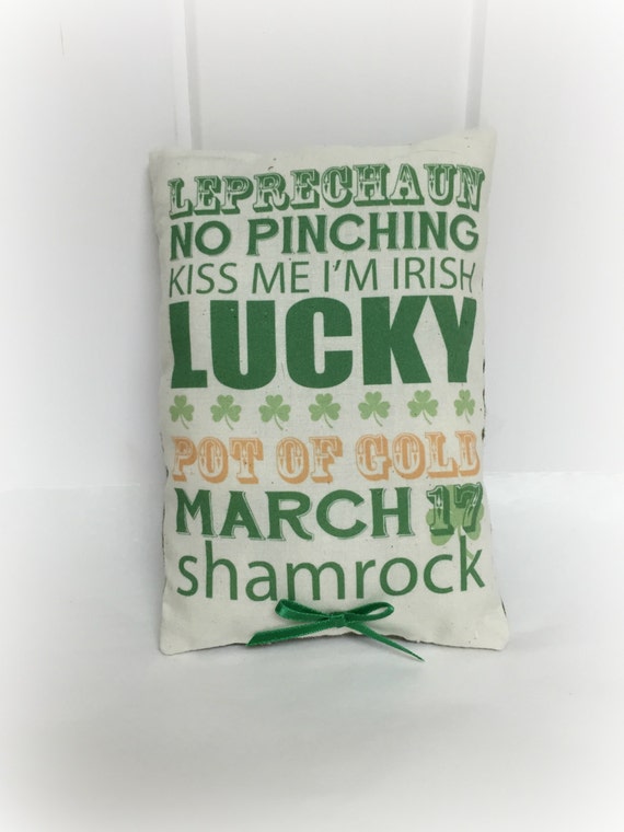 St. Patrick's Day Pillow - Lucky