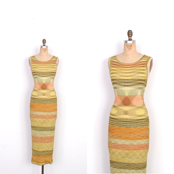 Vintage 1970s Dress / 70s Missoni Silk Knit by lapoubellevintage