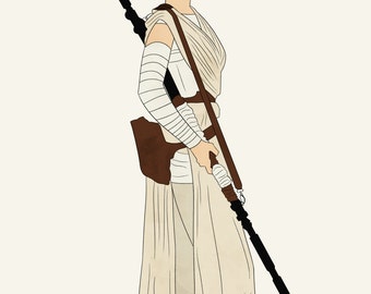 Star Wars: Episode VII The Force Awakens Jakku Scavenger Survivor Rey