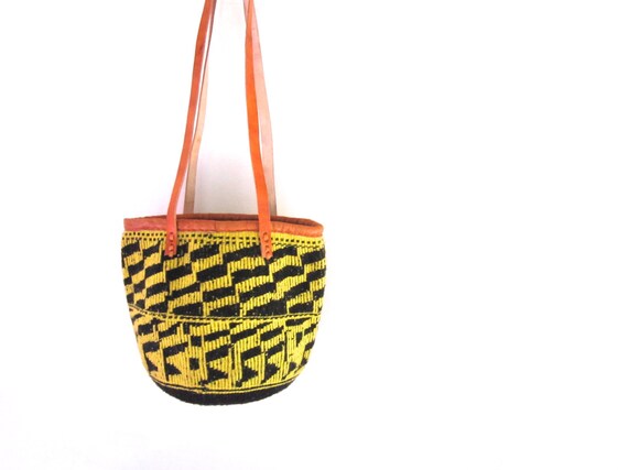 woven african bag