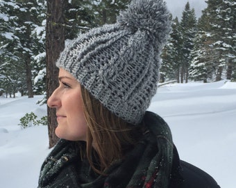 Cabled Winter Beanie