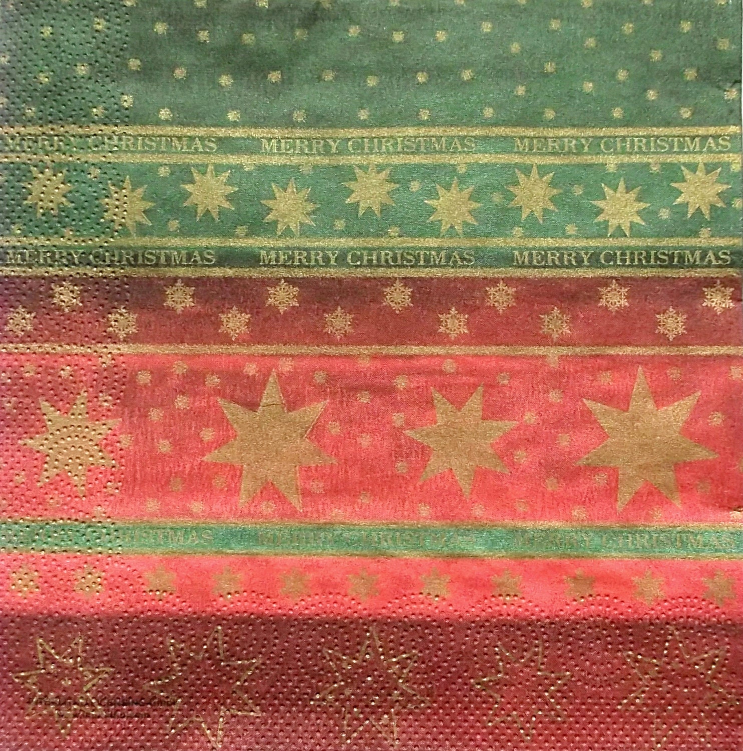 Set of 3 pcs 3ply Christmas paper napkins for by MSNapkinsSupply