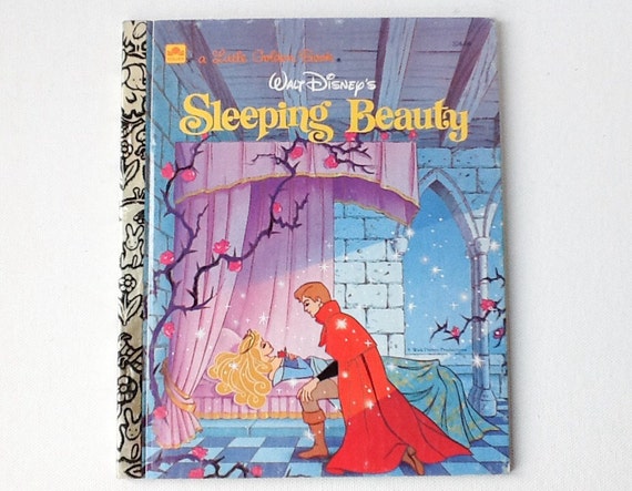 1993 Sleeping Beauty Little Golden Book Walt Disney's