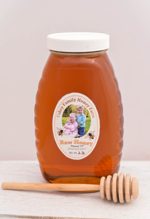 Raw Vermont wildflower honey raw honey unpasteurized honey