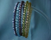 multicolor bracelet in memory wire bracelet multistrand , bracelet colored crystals