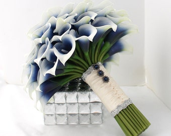 White Wedding Bouquet Bridal Bouquet Calla Lily Bouquet