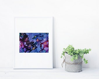 Coral Reef Painting Caribbean Art Ocean by JasminsArtStudio