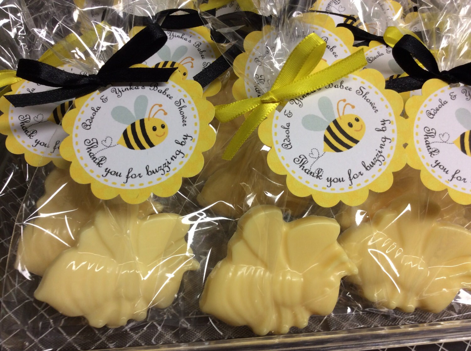 Bumble bee soaps 10 favors bumble bee baby shower school