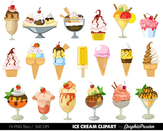 ice cream treat clipart - photo #30