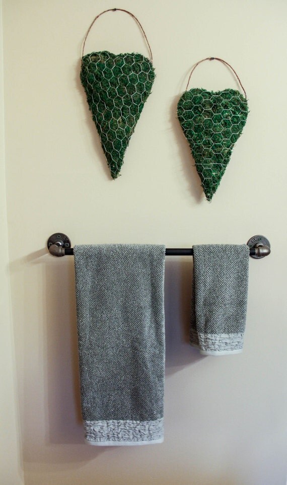 Industrial Towel Rack/Galvanized Pipe Towel Rack/Pipe Towel