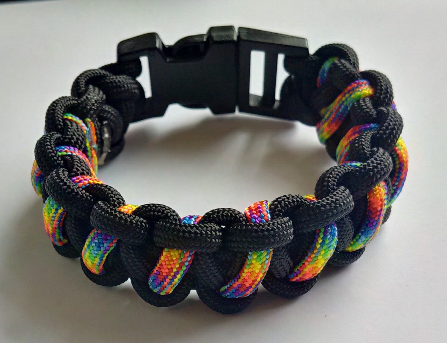 Rainbow Paracord Bracelet