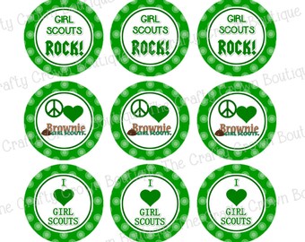 Girl scouts clip art | Etsy