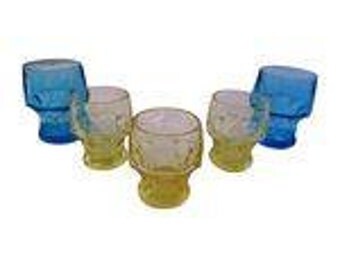 Midcentury Viking Glasses - Set of 5