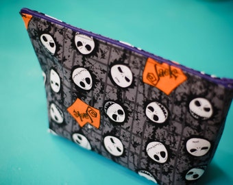 jack skellington makeup bag