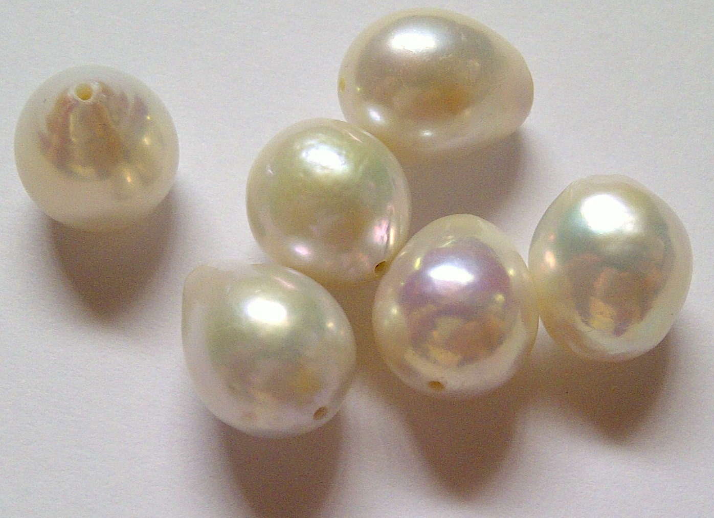 9-10 Mm South Sea Pearls. Loose Pearls. White Pearls. Real