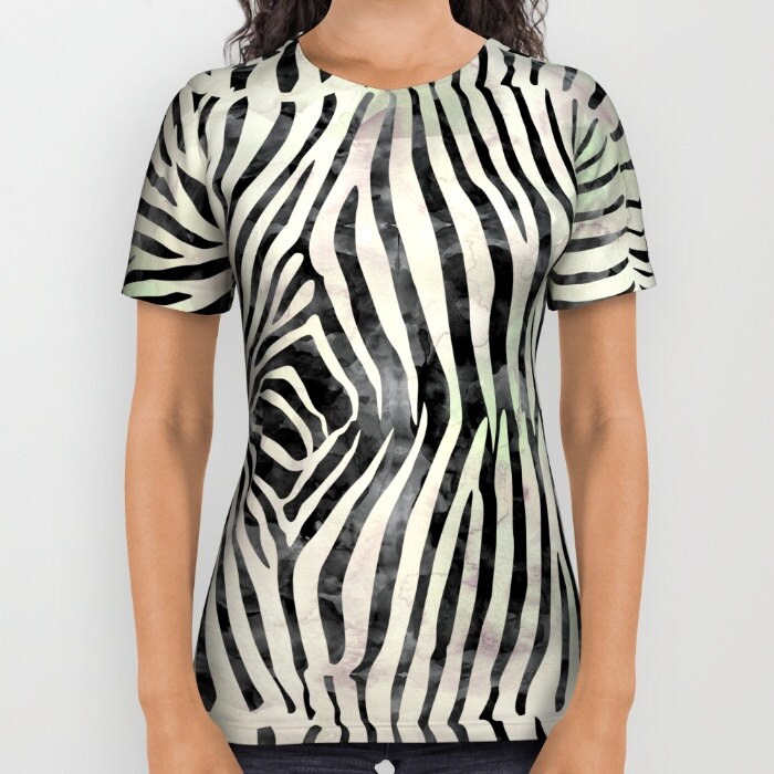 All Over Print Shirt. Unisex Shirts. Animal by WildWatercolours