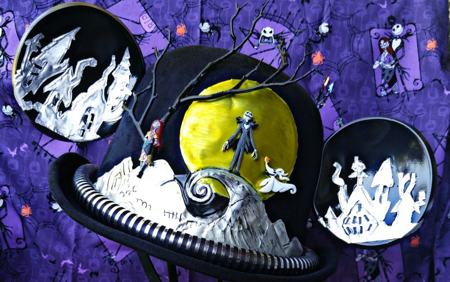 nightmare before christmas hat mickey jack nightmare before christmas zero hat