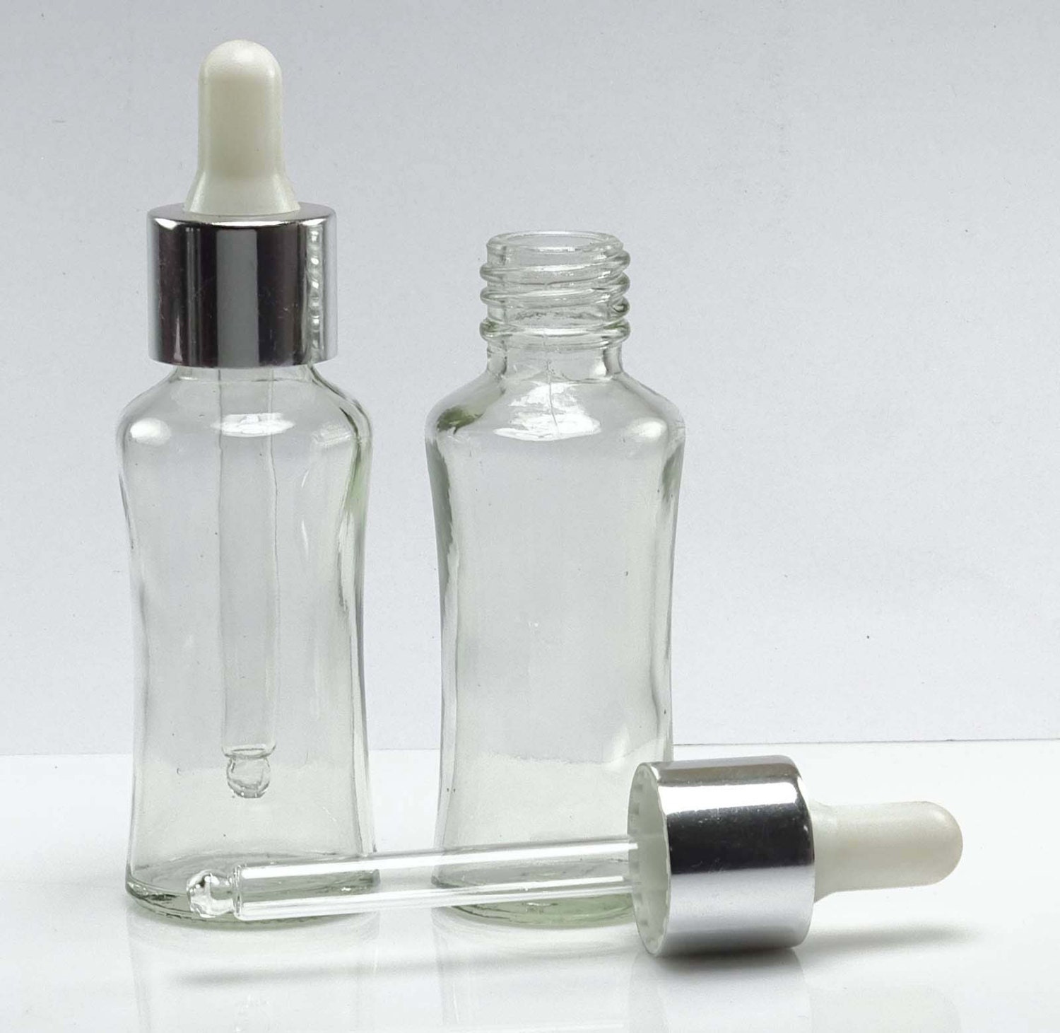 Download Empty Clear Glass Bottles Dropper Bottles Essential Oil