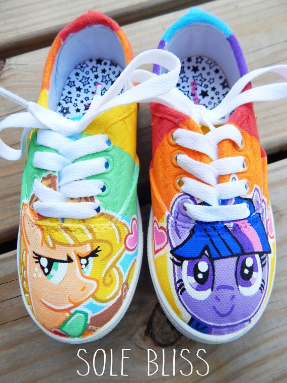 my little pony custom shoes