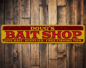 Bait shop  sign Etsy