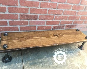 35" Shoe Rack, Closet Organizing, Steampunk Decor, Industrial Decor, Home Decor, Store Decor, Boutique Decor, Closet Organizer, Pipe Shelf