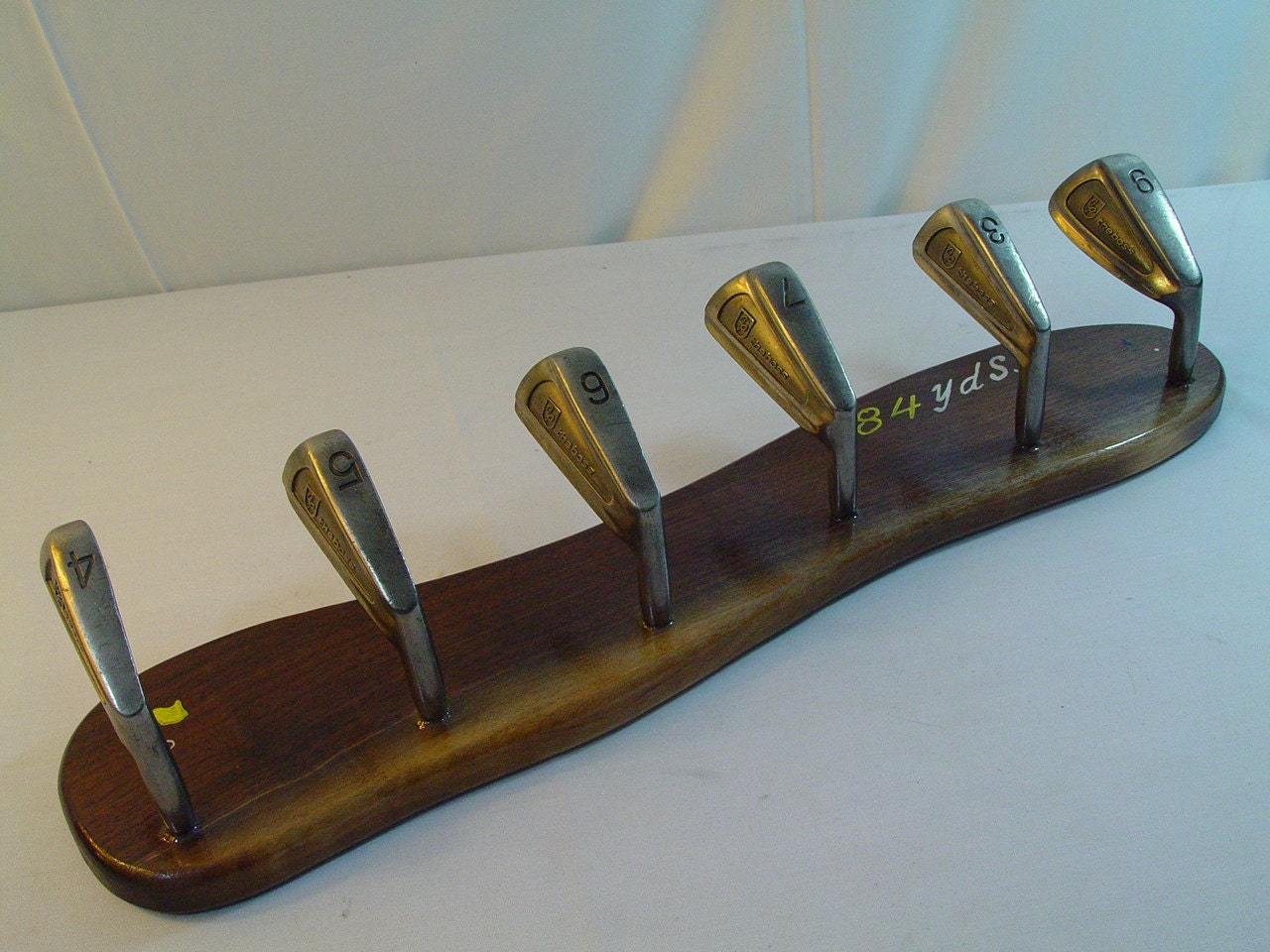 Palmer The Boss iron set golf club hat rack old