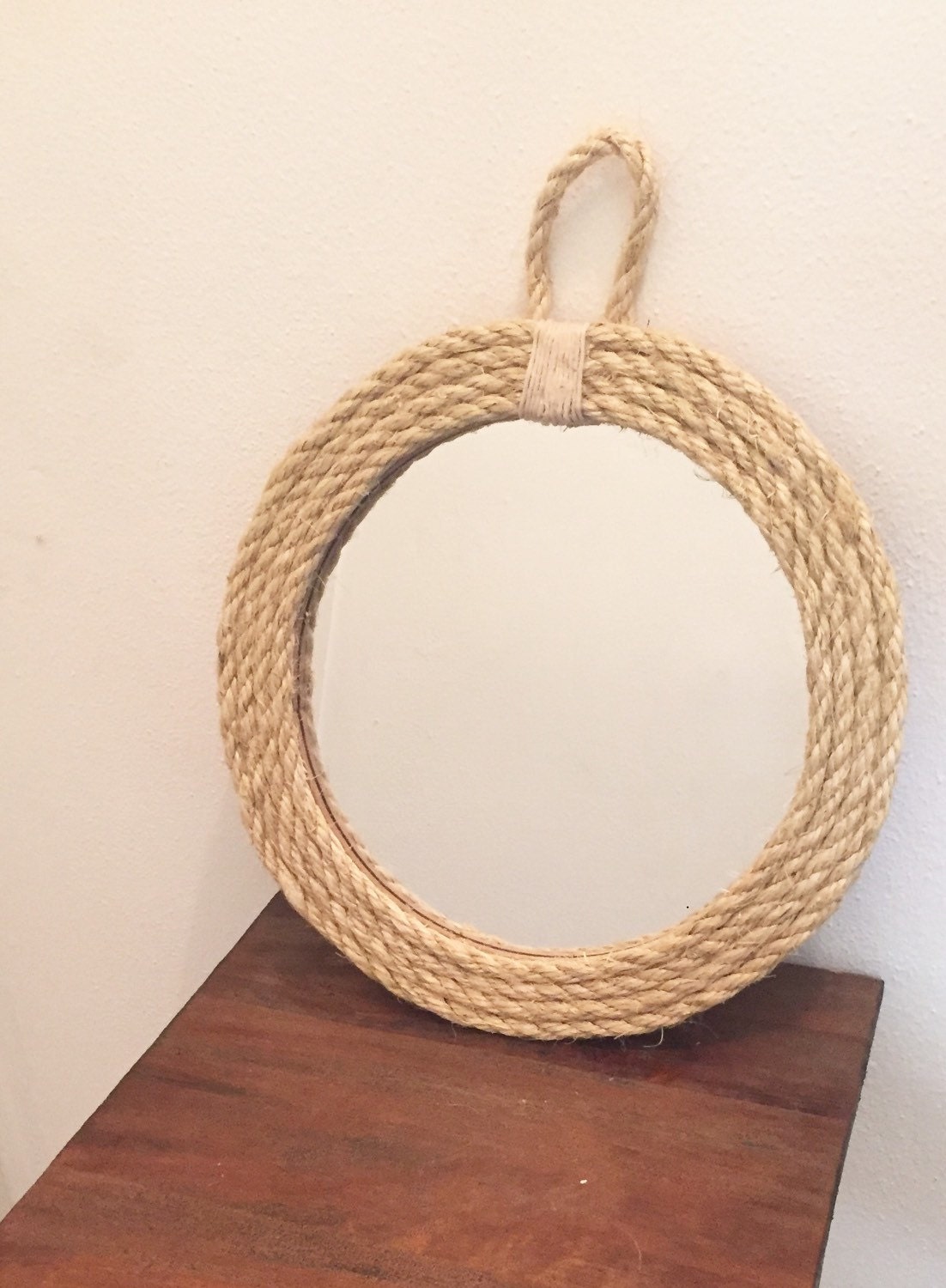 Nautical Rope Mirrorrope mirror nautical by EastCoastDesignsByMH