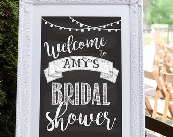 Bridal Shower Welcome Sign, Bridal Shower Sign, Engagement Party Decoration, Wedding Shower Decoration, Bridal Shower Decoration