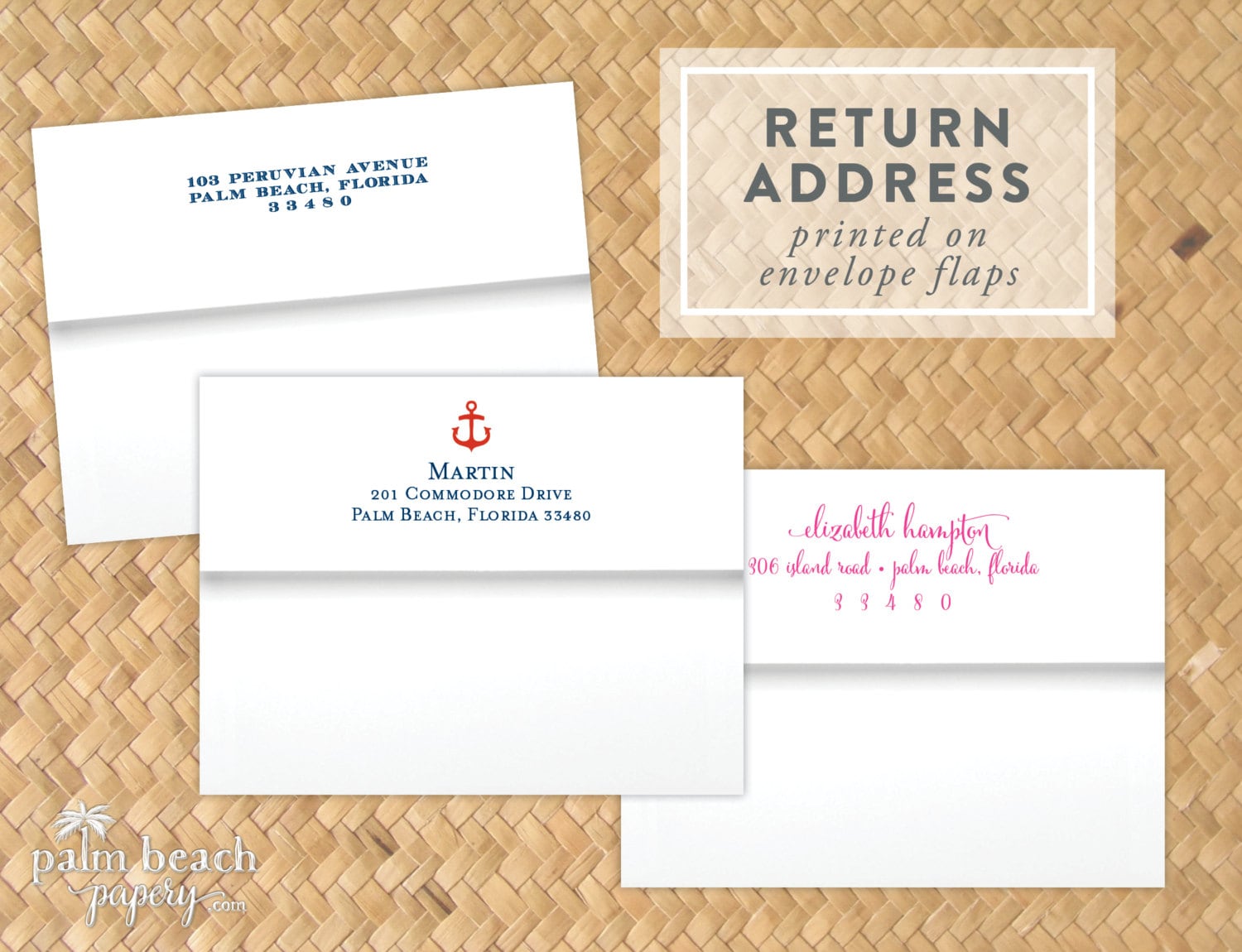 address on envelope